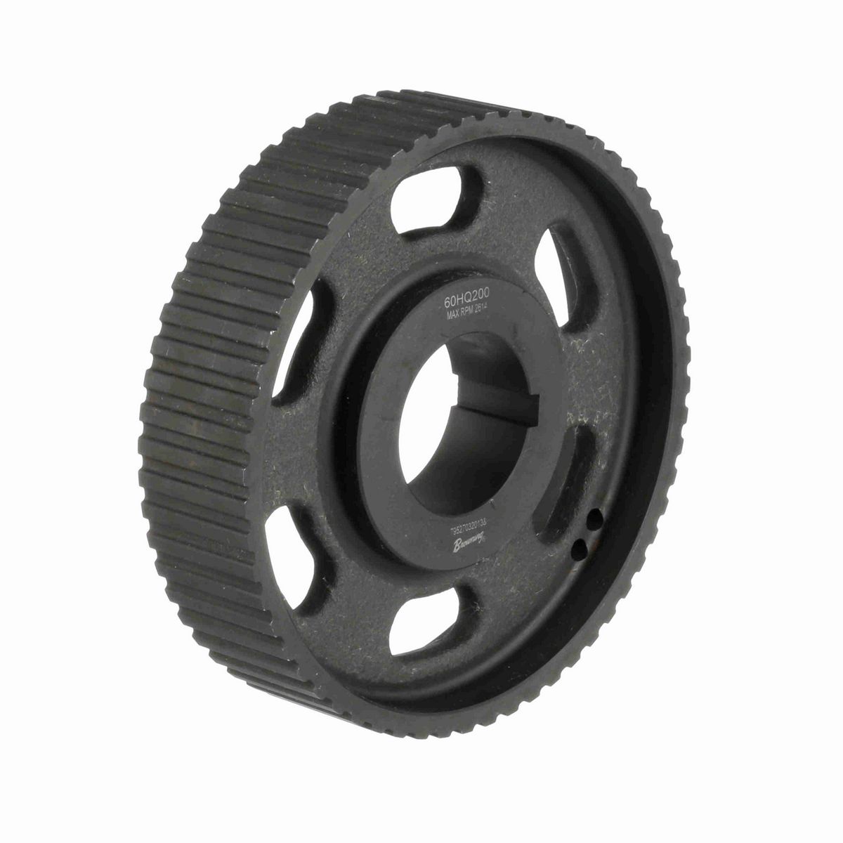 Browning Steel Bushed Bore Gearbelt Pulley - 60HQ200