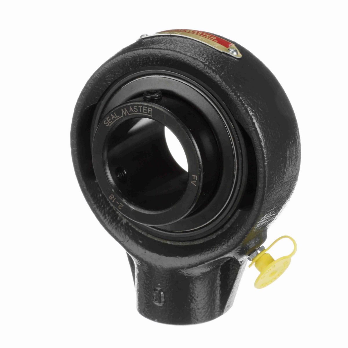 Sealmaster Mounted Cast Iron Hanger Unit Ball Bearing - 52100 Bearing Steel, Black Oxided - Setscrew Lock - SEHB-24