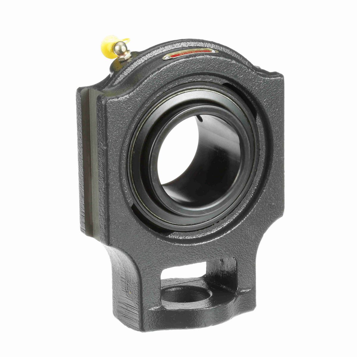 Sealmaster Mounted Cast Iron Wide Slot Take Up Ball Bearing - 52100 Bearing Steel, Black Oxided - Setscrew Lock - ST-47