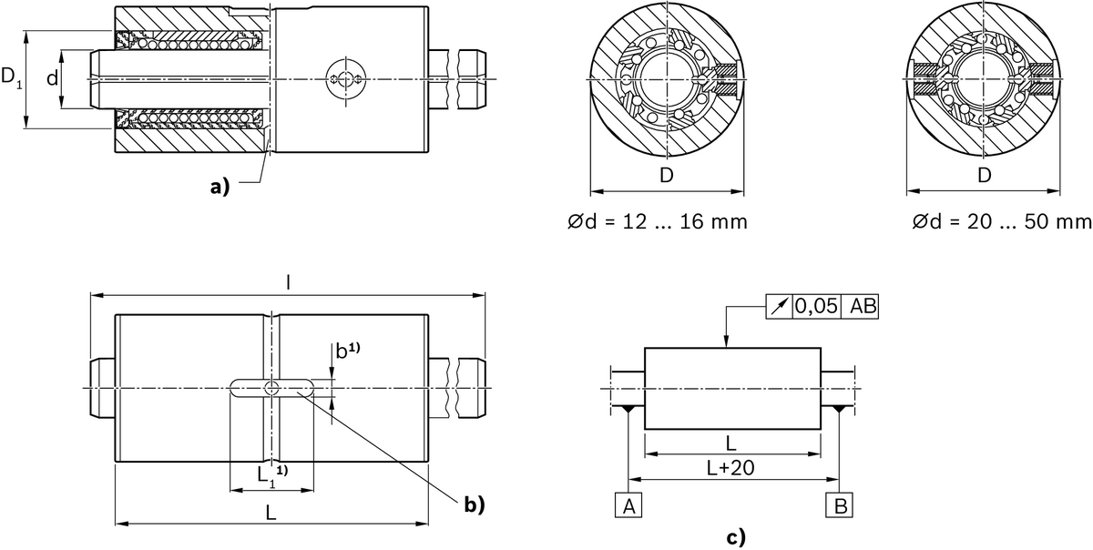Линейный комплект Bosch Rexroth LSHDR2T-30-SPECIAL [R072253086]