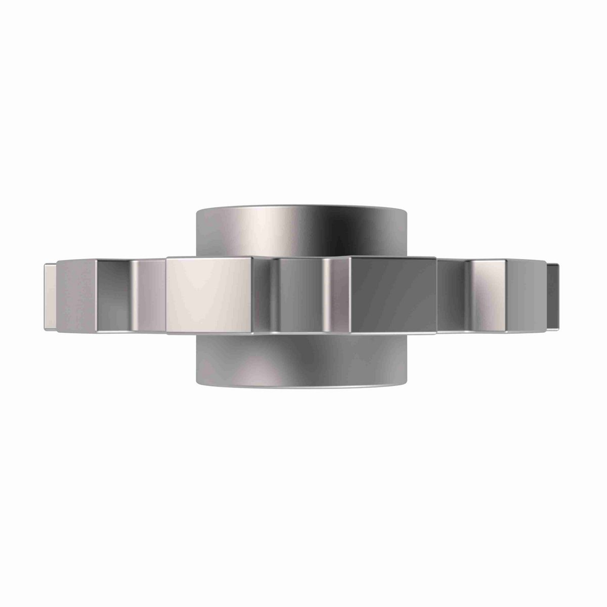 Rexnord 880 Series Solid One Piece Cast Iron Sprocket with 10 Teeth and a 3/4in Round Rough Stock Bore (RSB) - 401-208-2