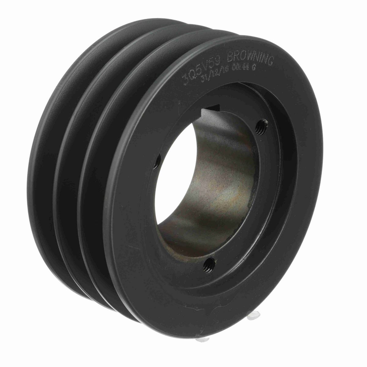 Browning 3 Groove Cast Iron Bushed Bore Multiple Sheave - 3Q5V59