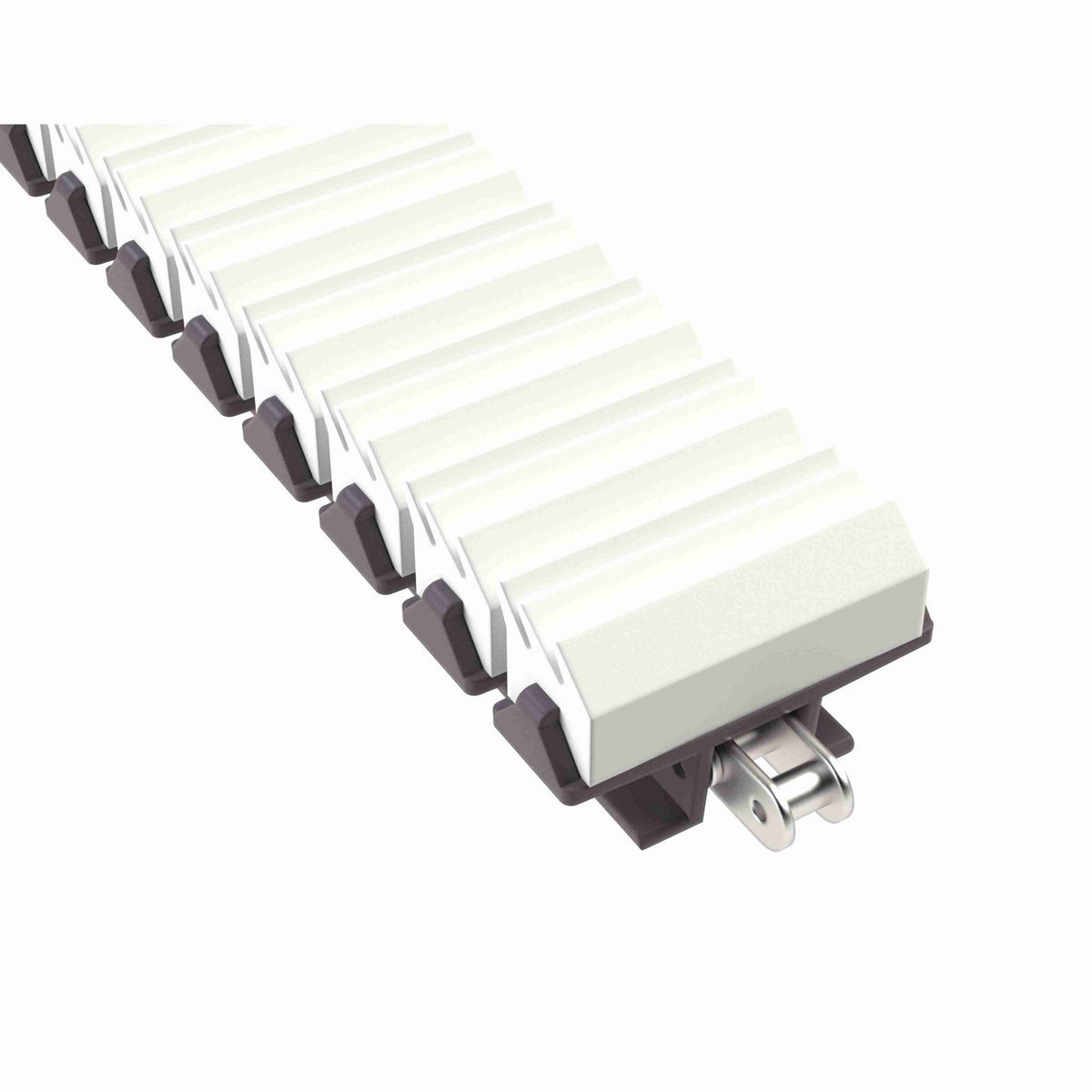 Rexnord 1873TAB SideGrip™ Side-flexing, Material: Brown High Performance, Width: 3.25in, Pitch: 1.5in - L1873628673