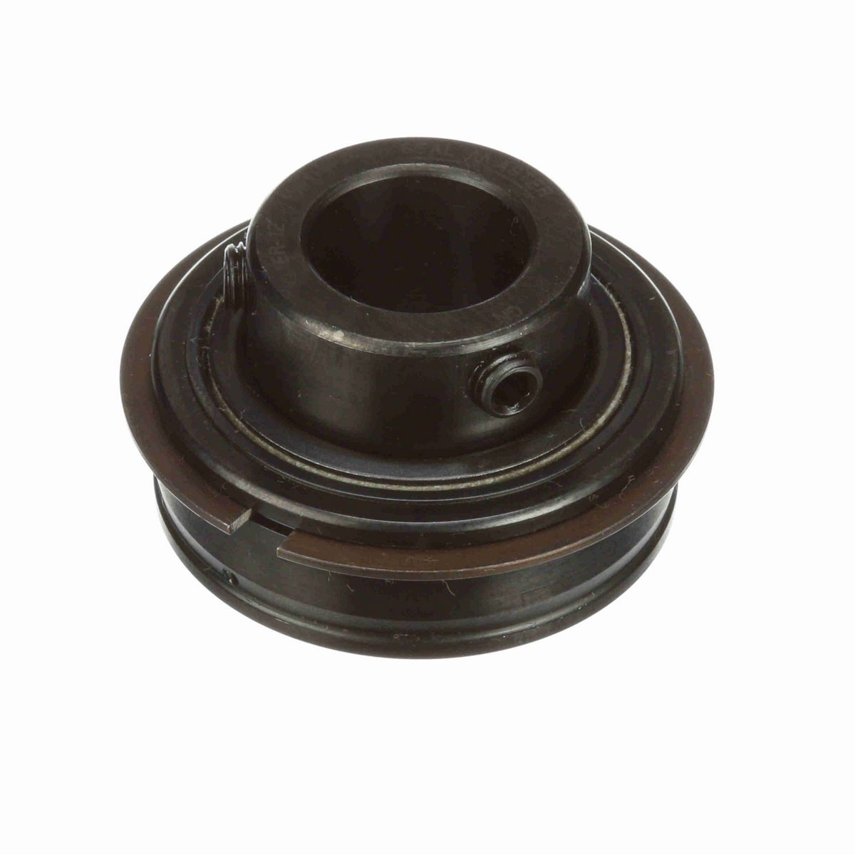 Sealmaster Mounted Insert Only Ball Bearing - 52100 Bearing Steel, Black Oxided - Setscrew Lock - ER-12