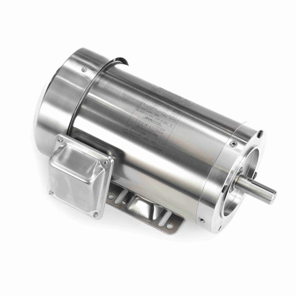 LEESON SST Duck™ General Purpose Motor, 3 & 2 HP, 3 Ph, 60 & 50 Hz, 230/460 & 190/380 V, 3600 & 3000 RPM, 145TC Frame, TEFC - 191492.00