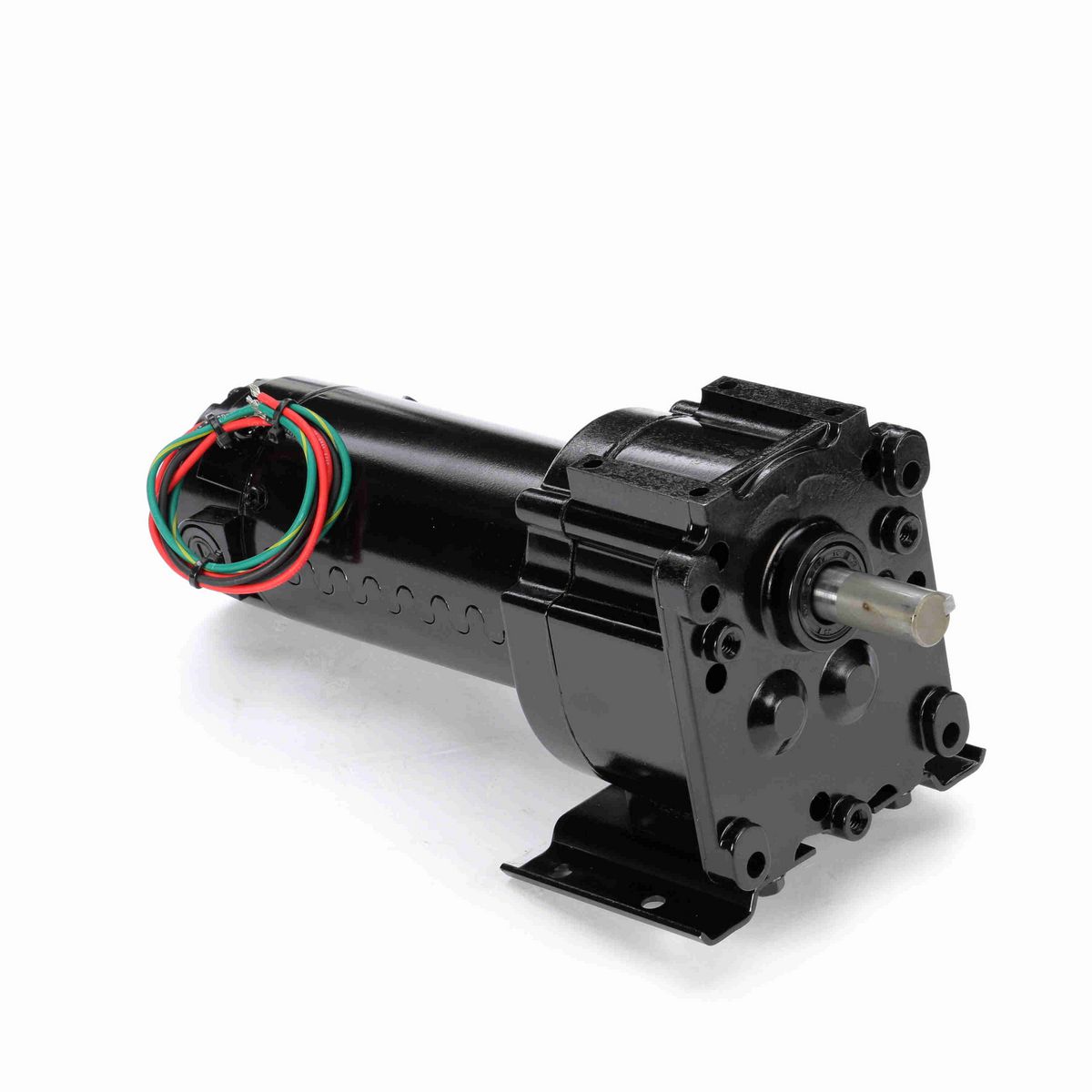 LEESON Parallel Shaft Gearmotor, 0.13 HP, 90 V, 61 RPM, 30 Frame, TENV - M1125072.00