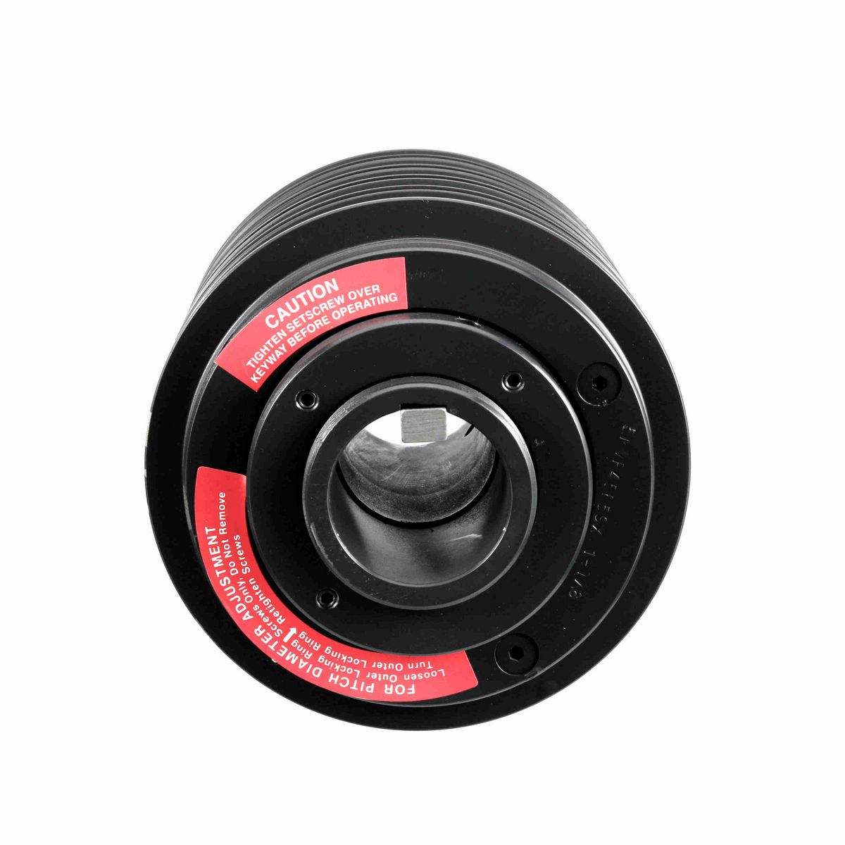 Browning 5 Groove Cast Iron Finished Bore Multiple Variable Pitch Sheave - 5MVP45B59X 1 7/8