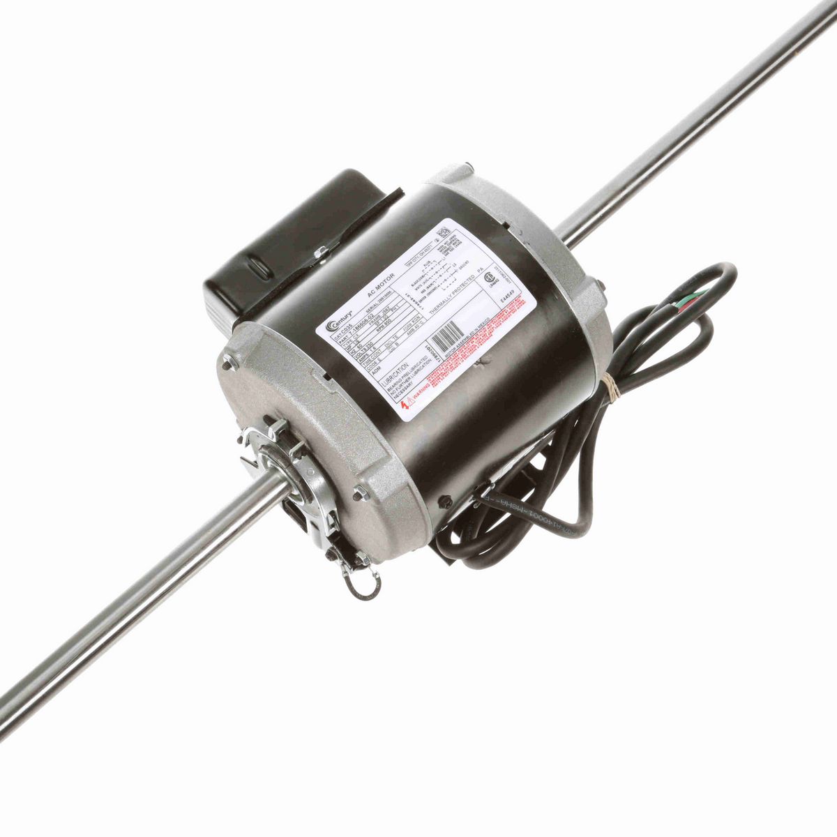 Century OEM Replacement Motor, 1/6 HP, 1 Ph, 60 Hz, 230 V, 900 RPM, J56Z Frame, TEAO - C035