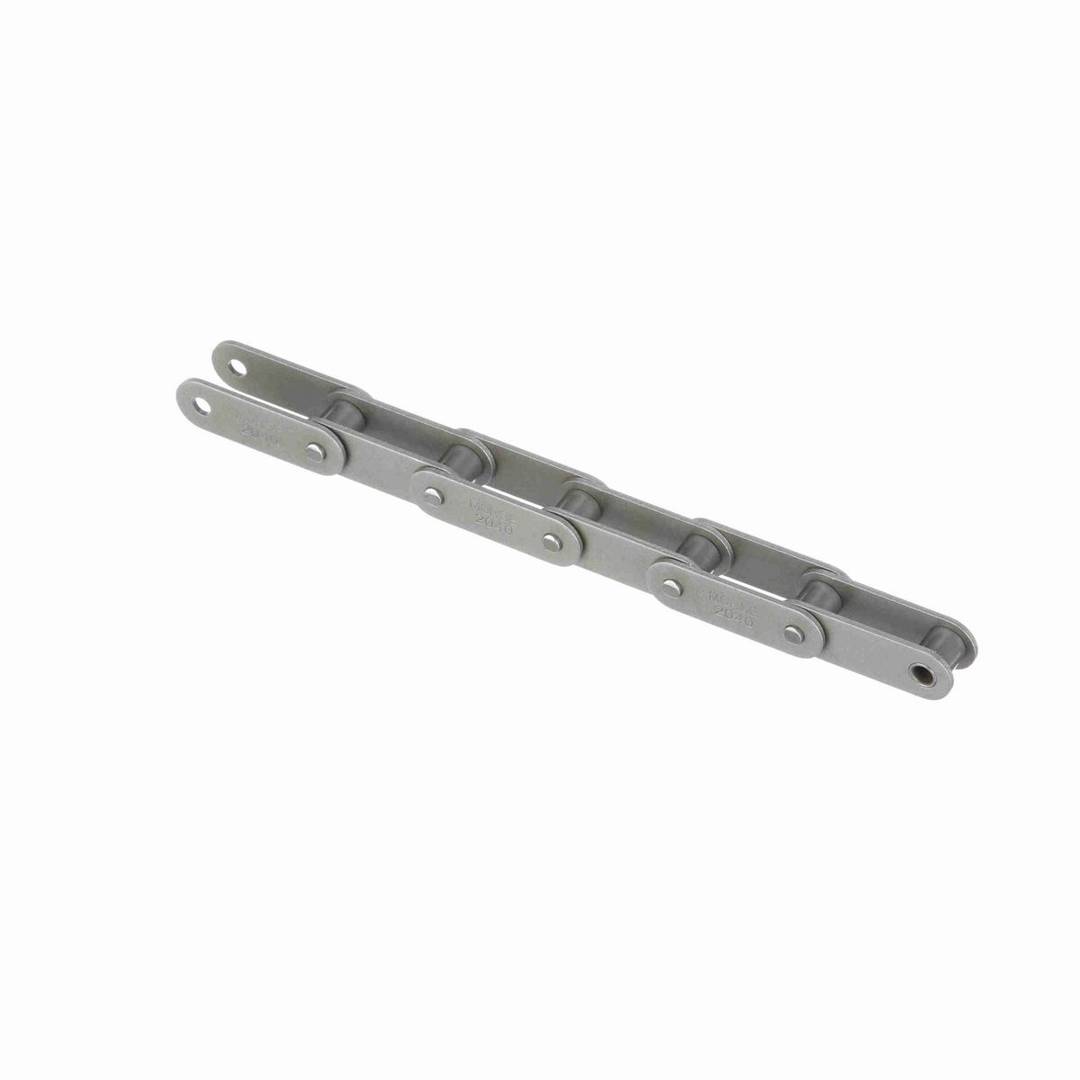 Morse Double Pitch Roller Chain - Riveted Standard Roller Design - C2040R 10FT