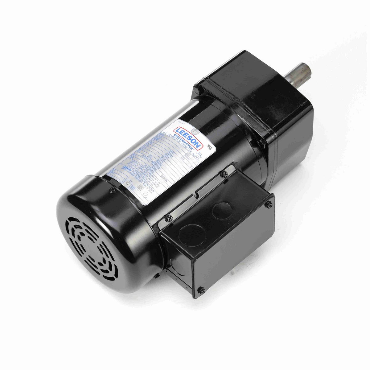 LEESON Parallel Shaft Gearmotor, 0.25 HP, 3 Ph, 60 Hz, 208-230/460 V, 85 RPM, 42Y Frame, TEFC - 096068.00