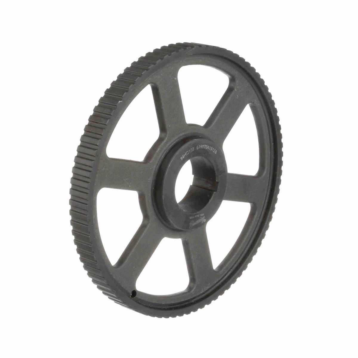 Browning Steel Bushed Bore Gearbelt Pulley - 84HQ100