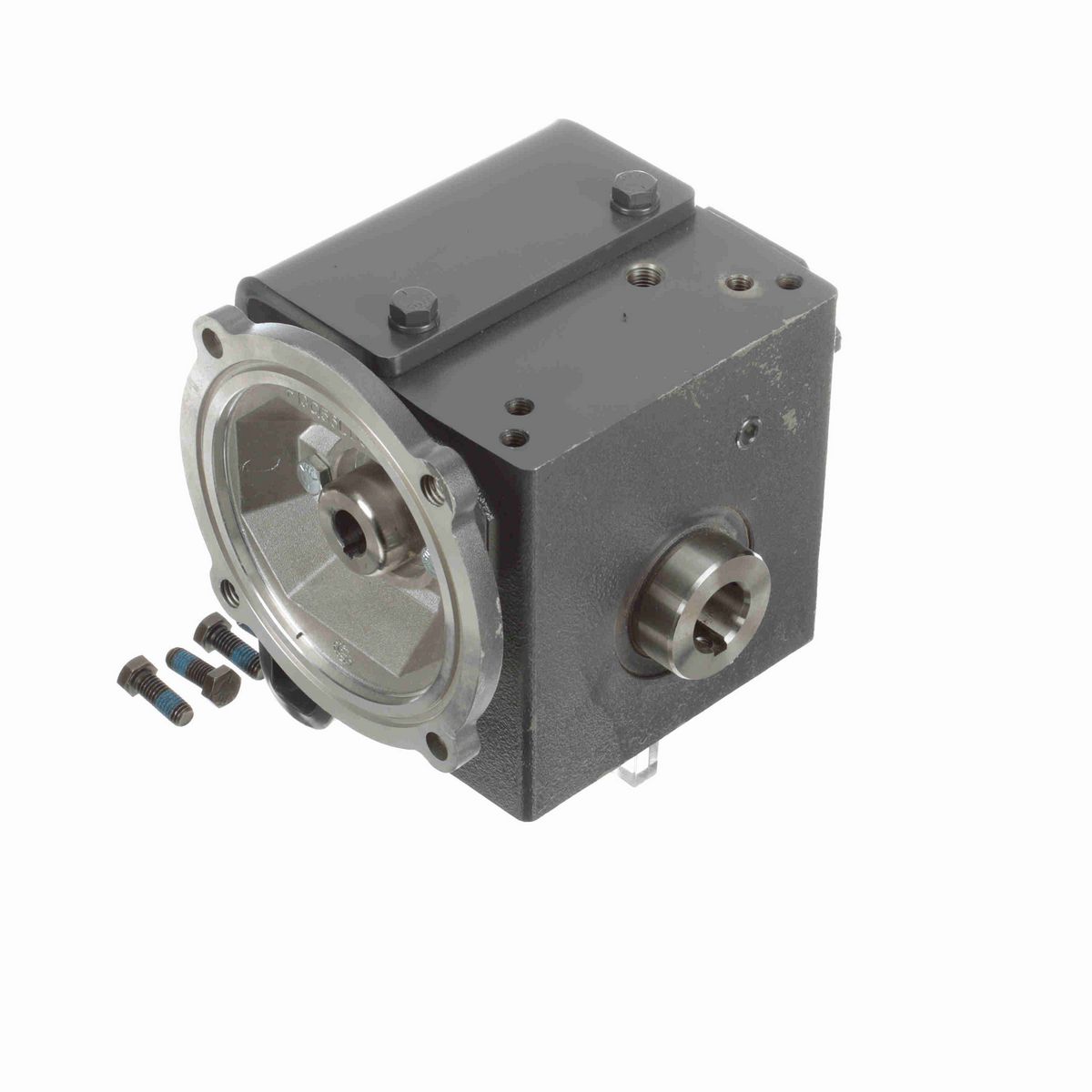 Hub City PowerCubeX Worm Gear Reducer Cast Iron Single-Reduction Worm Reducer - 216 60/1 R WR 143TC .938