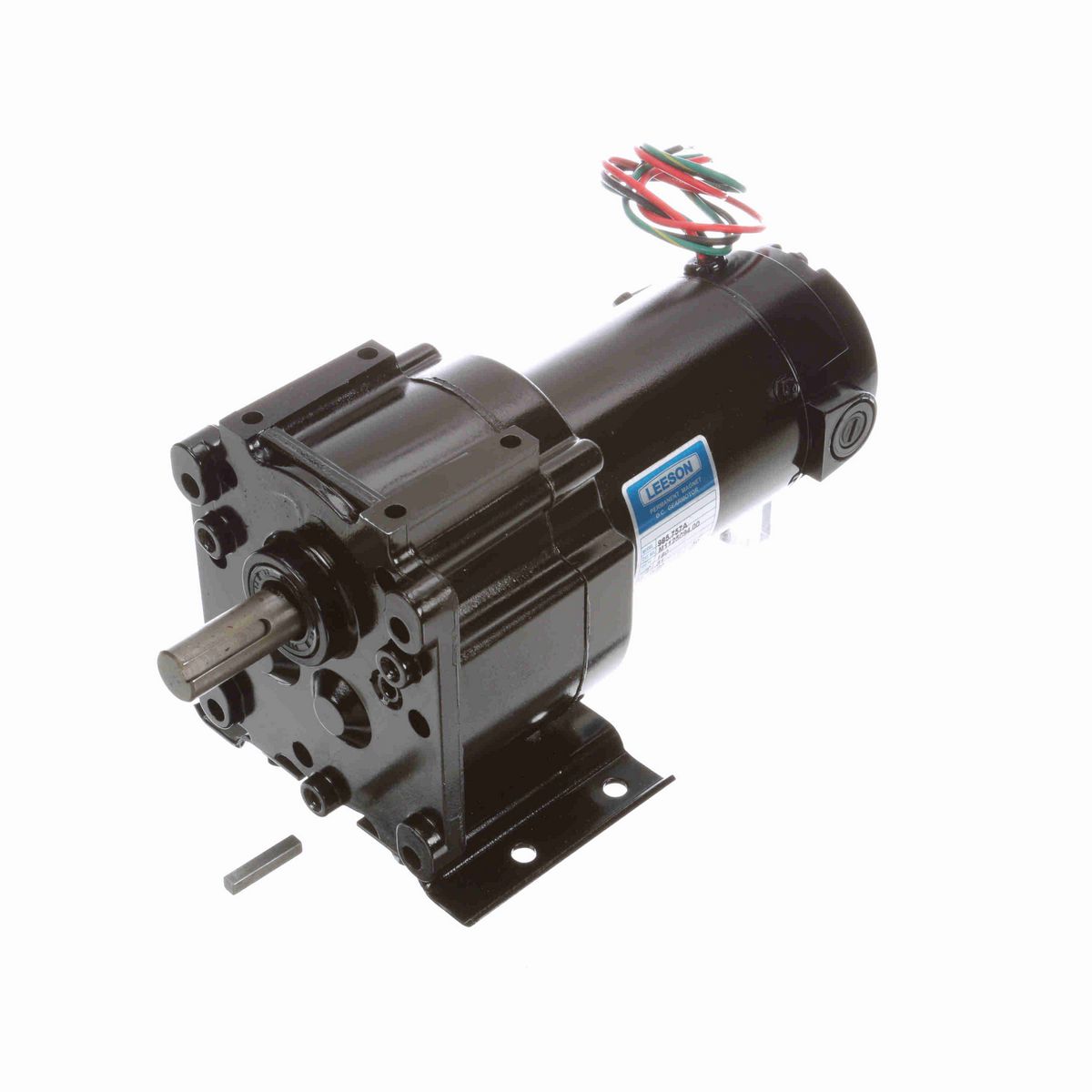LEESON Parallel Shaft Gearmotor, 0.05 HP, 180 V, 106 RPM, 30 Frame, TENV - M1125094.00