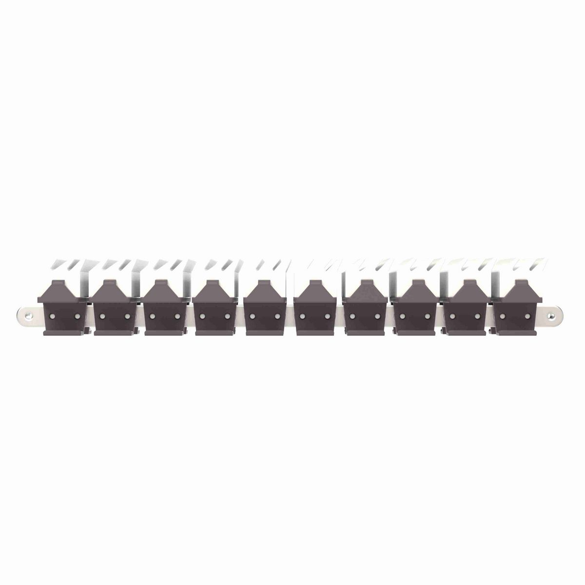 Rexnord 1873TAB SideGrip™ Side-flexing, Material: Brown High Performance, Width: 3.25in, Pitch: 1.5in - L1873628683