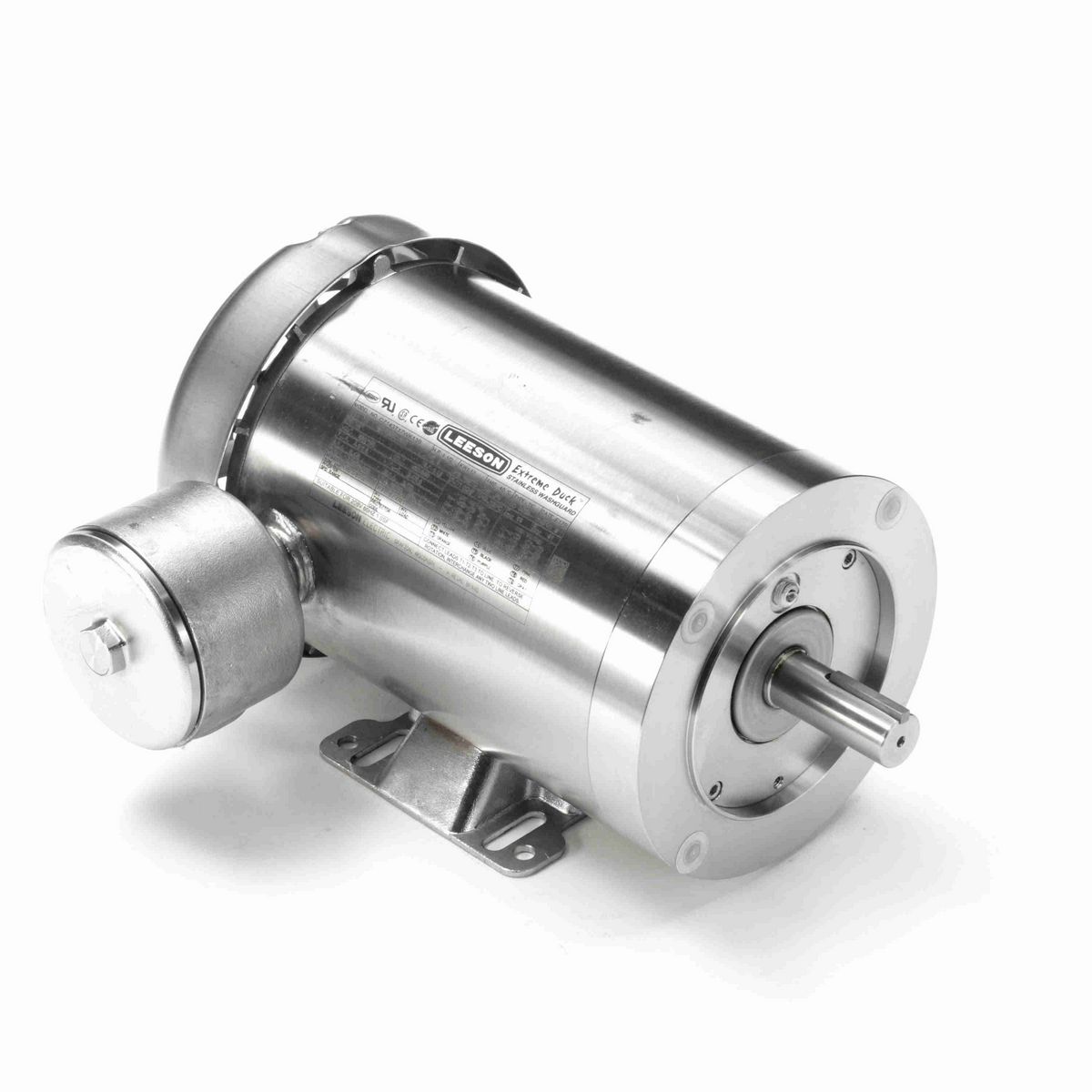 LEESON Extreme Duck® Ultra General Purpose Motor, 1.50 & 1.50 HP, 3 Ph, 60 & 50 Hz, 230/460 & 190/380 V, 1800 & 1500 RPM, 143TC Frame, TEFC - 121880.00