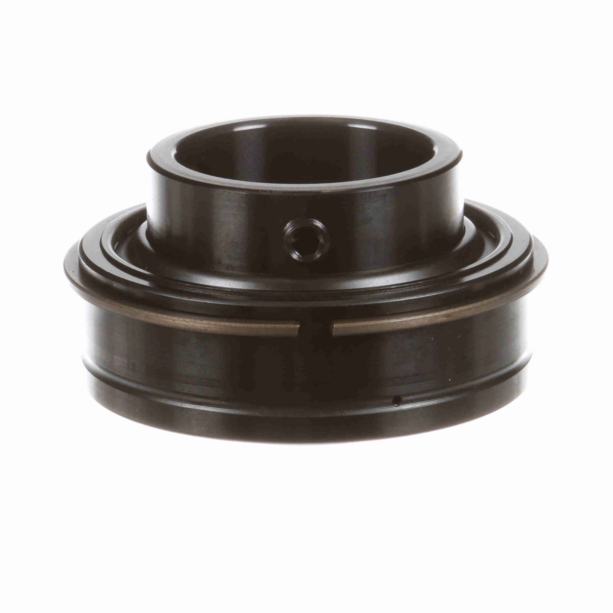 Sealmaster Mounted Insert Only Ball Bearing - 52100 Bearing Steel, Black Oxided - Setscrew Lock - ER-210C