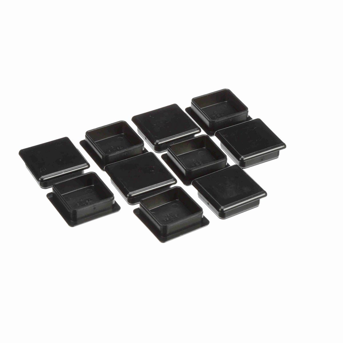 System Plast Tube Cap (Square); Series: VG-560, Thread: N/A for a 1-1/2 Sq. Tube w/ 0.065" Wall Thickness - VG-560-1.5-11