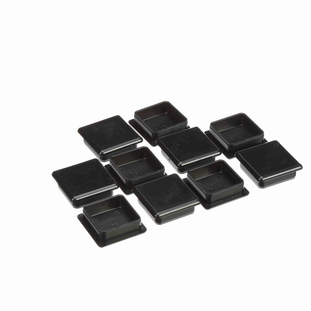 System Plast Tube Cap (Square); Series: VG-560, Thread: N/A for a 1-1/2 Sq. Tube w/ 0.065" Wall Thickness - VG-560-1.5-11