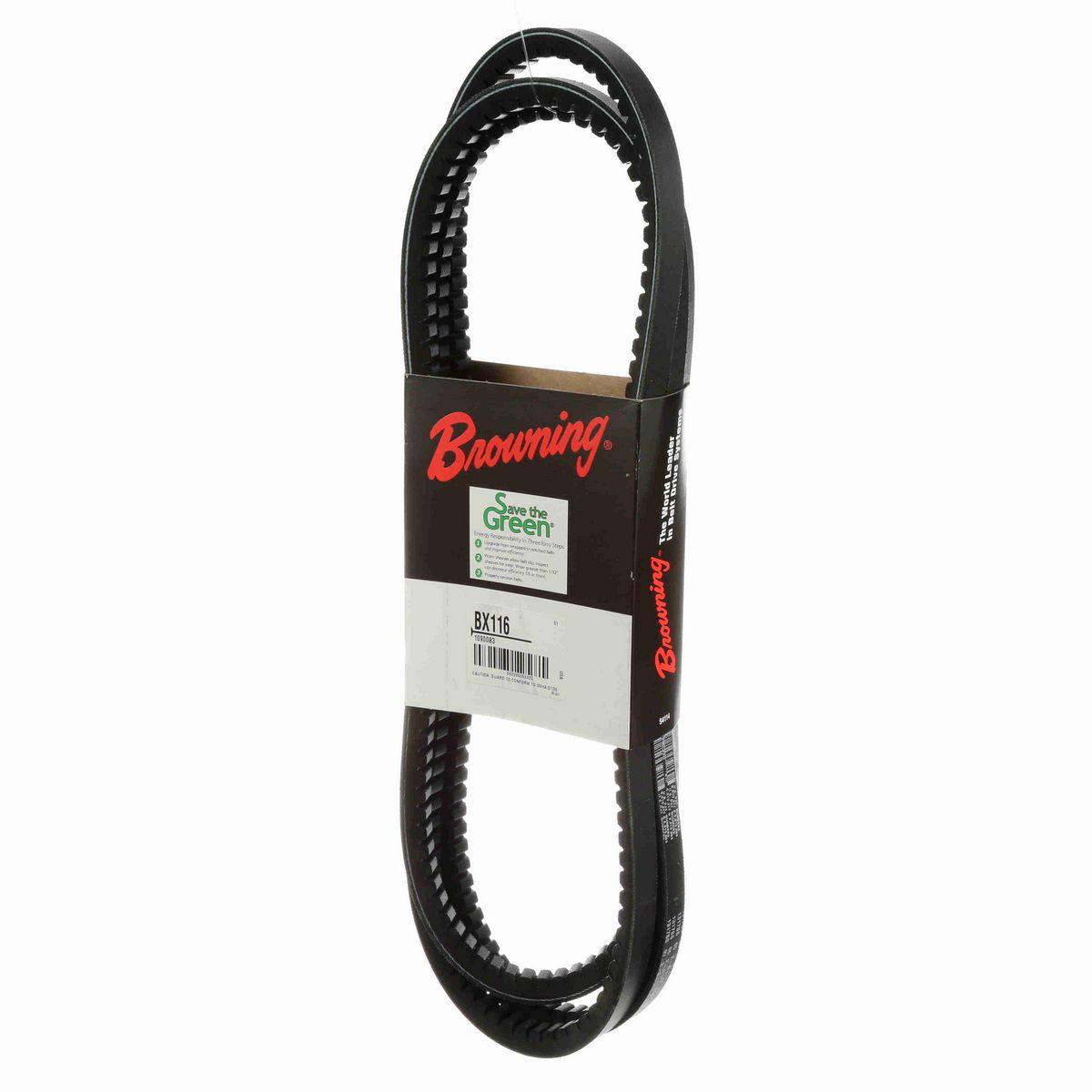 Browning EPDM Notched Belt 98% Efficient - BX116