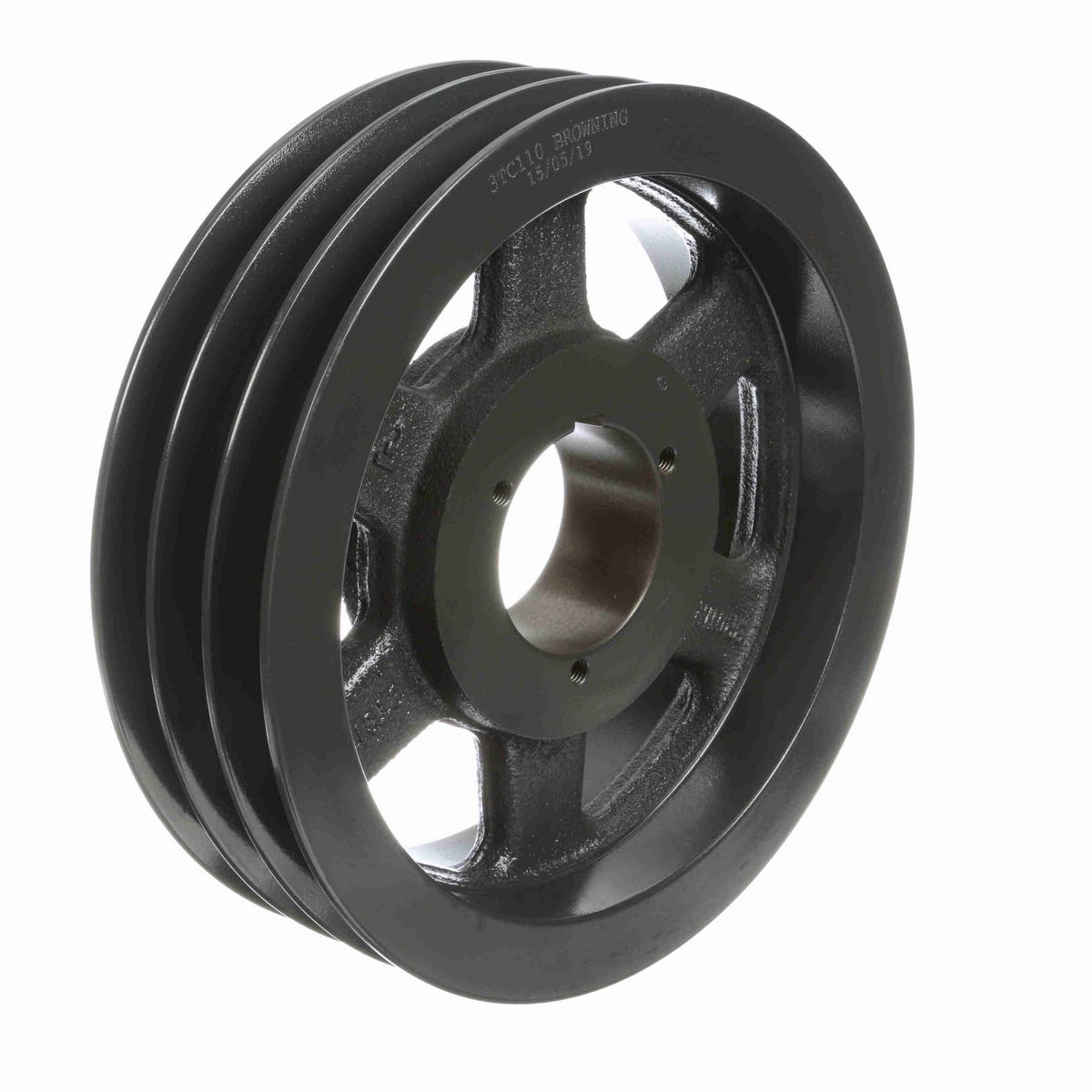 Browning 3 Groove Cast Iron Bushed Bore Multiple Sheave - 3TC110