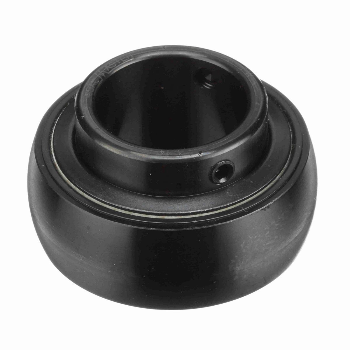 Sealmaster Mounted Insert Only Ball Bearing - 52100 Bearing Steel, Black Oxided - Setscrew Lock - 1-14