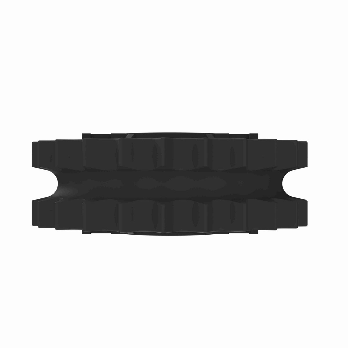 Rexnord 820 Series Split Molded Nylon Sprocket with 23 Teeth and 1in Round Idler Bore - 614-39-7