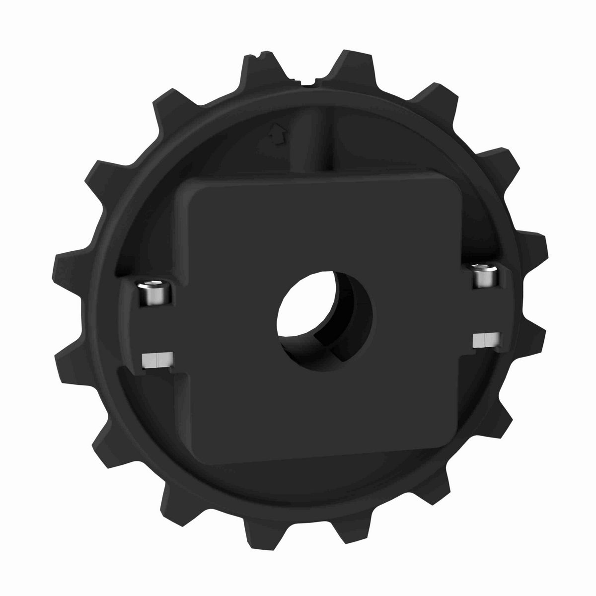 Rexnord 7950 Series Split Molded Nylon Sprocket with 16 Teeth and 1-1/4in Round Idler Bore - 614-167-7