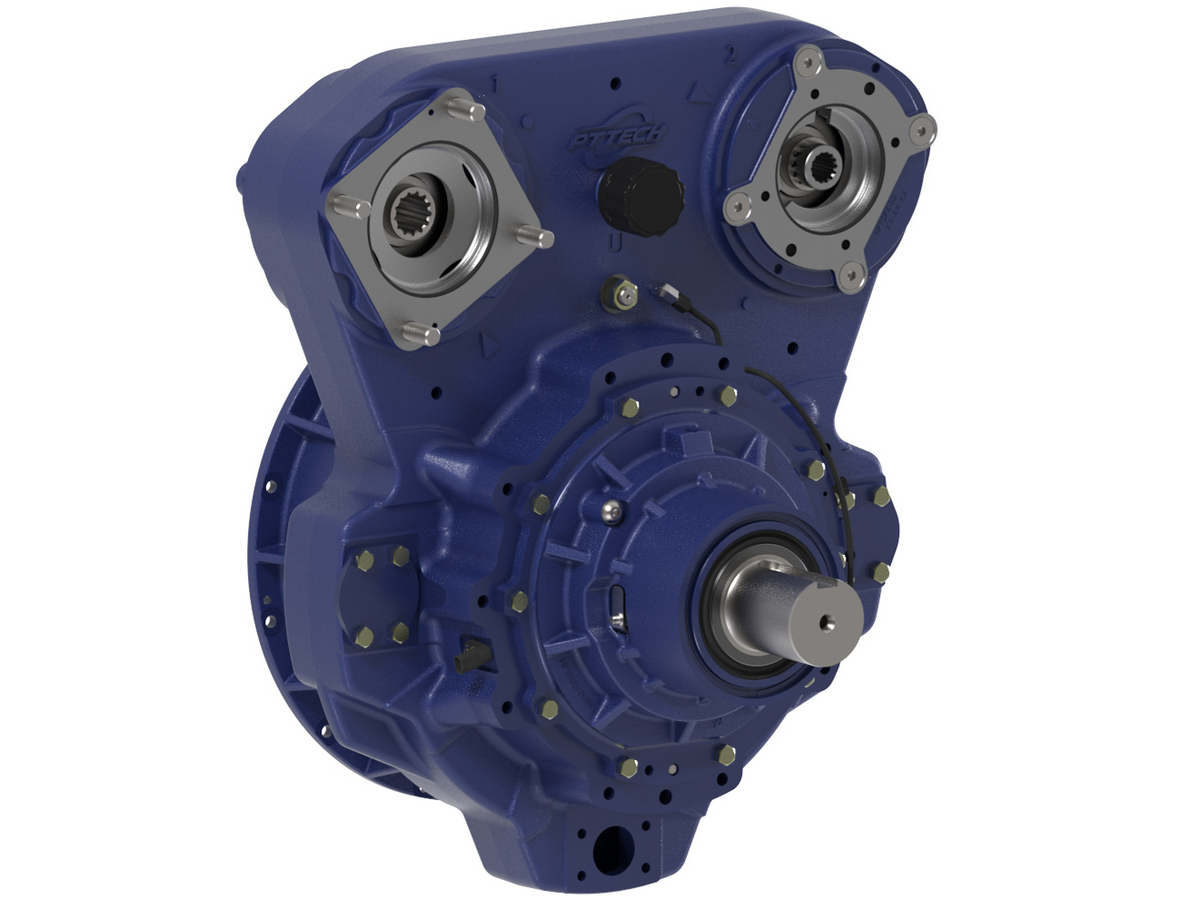 PT Tech HPTO33FX, SAE#1, PTO Clutch with 4 Pump Pads Timken HPTO33S1-4 Pump Pads