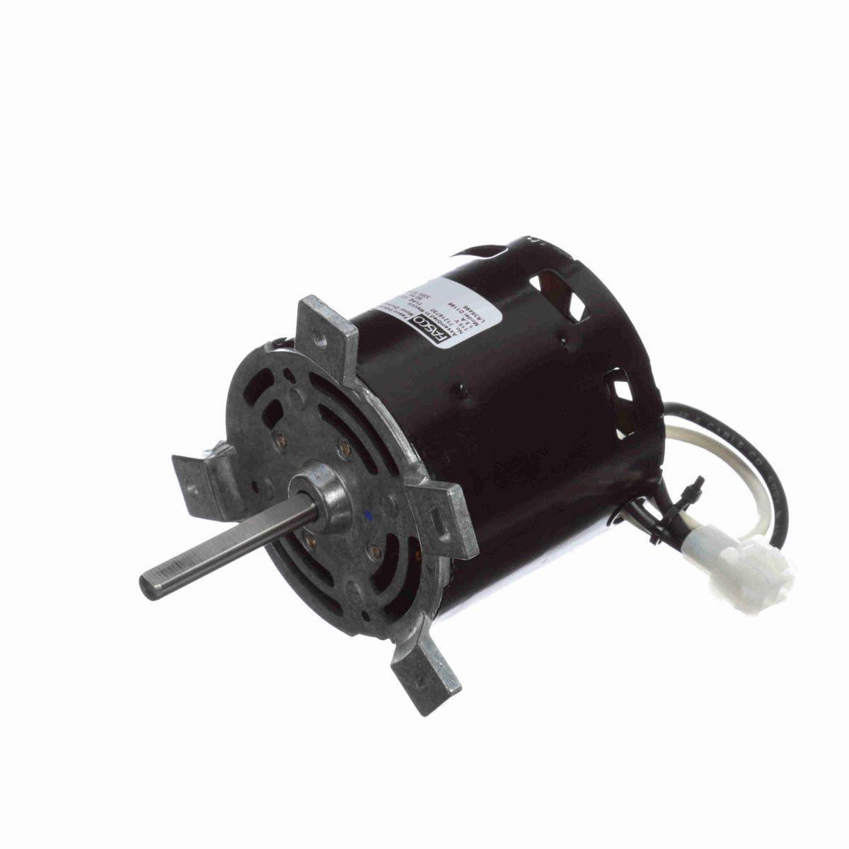 FASCO Draft Inducer Motor, 1/30 HP, 1 Ph, 60 Hz, 115 V, 3200 RPM, 1 Speed, 3.3" Diameter, OAO - D1196