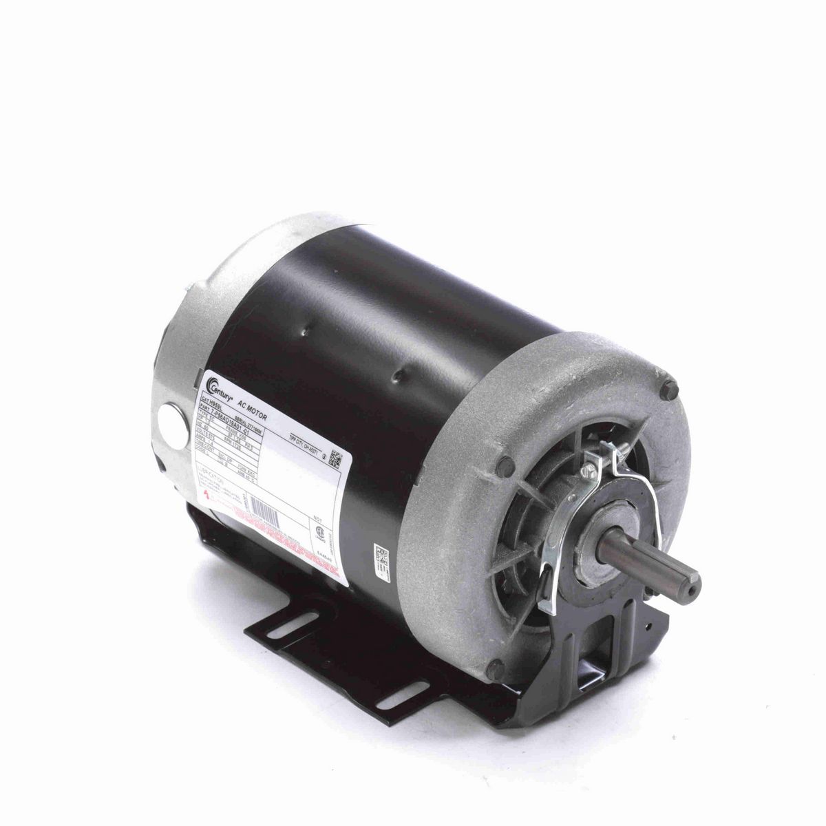 Century General Purpose Motor, 1.0 HP, 3 Ph, 60 Hz, 575 V, 1800 RPM, K56 Frame, DP - H959L
