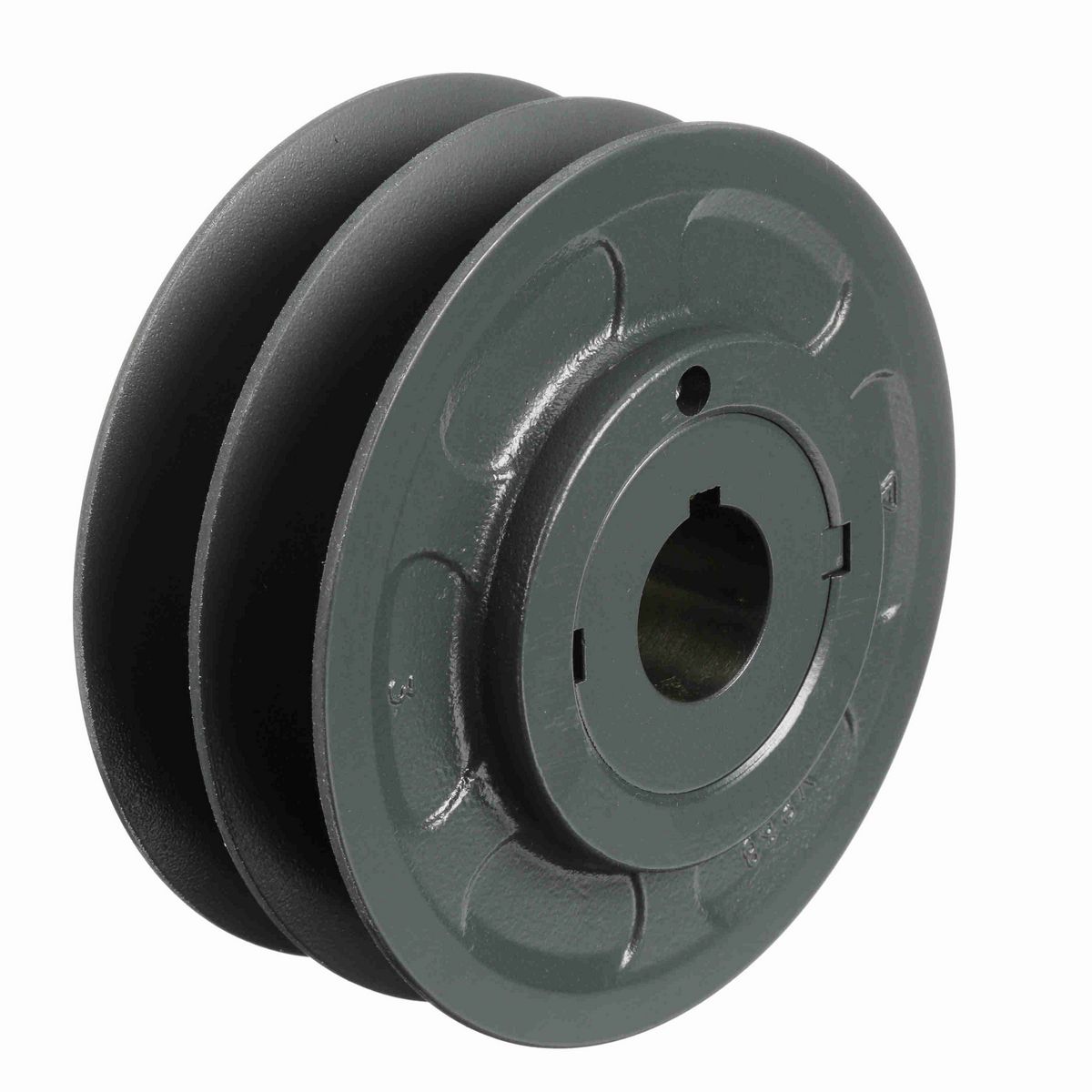 Browning 2 Groove Cast Iron Finish Bore FHP Variable Pitch Sheave - 2VP68X 1 3/8