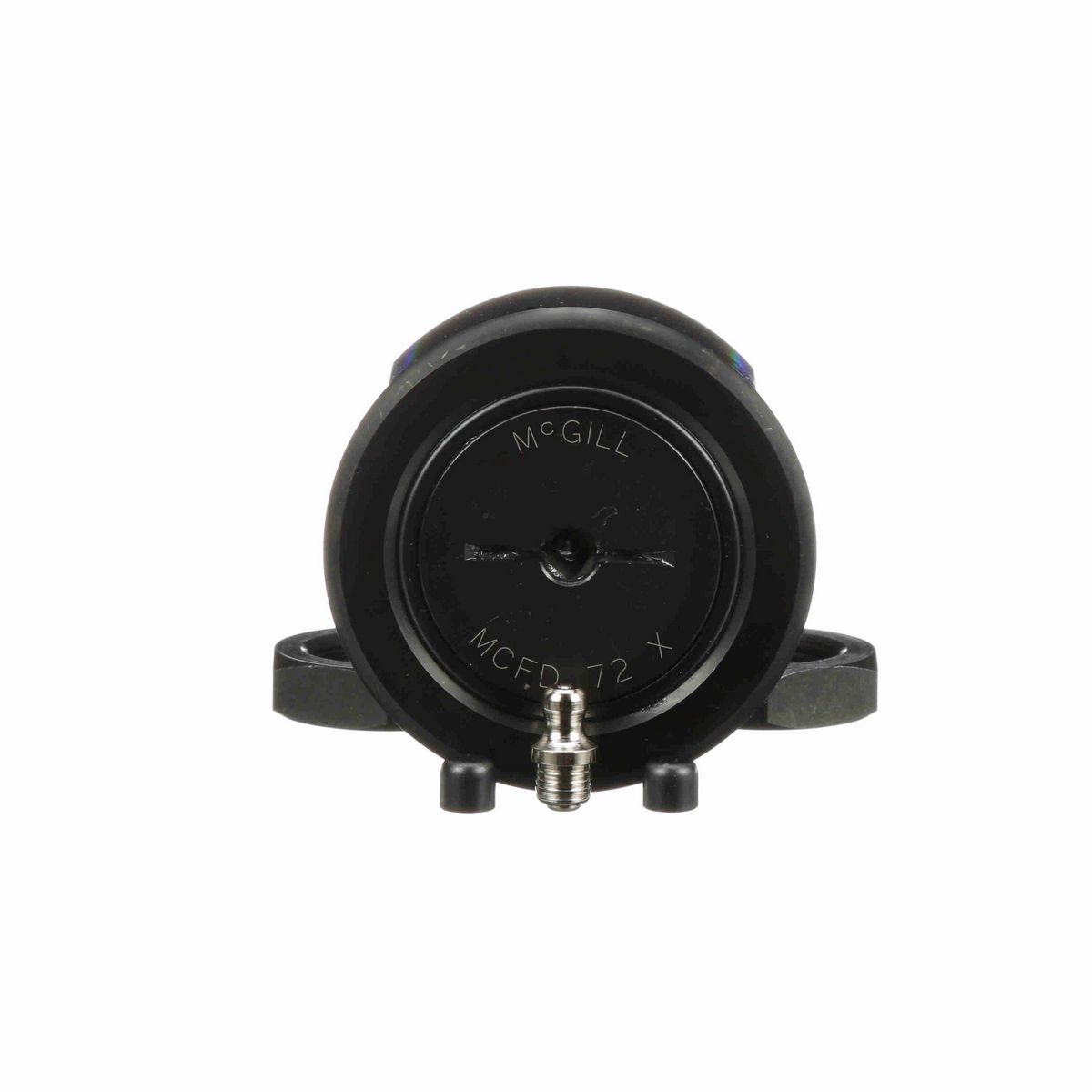 Опорный ролик с цапфой McGill CAMROL MCFD 72 X, цилиндрический, повышенной грузоподъемности, со щитком, со шлицем под отвёртку, метрический