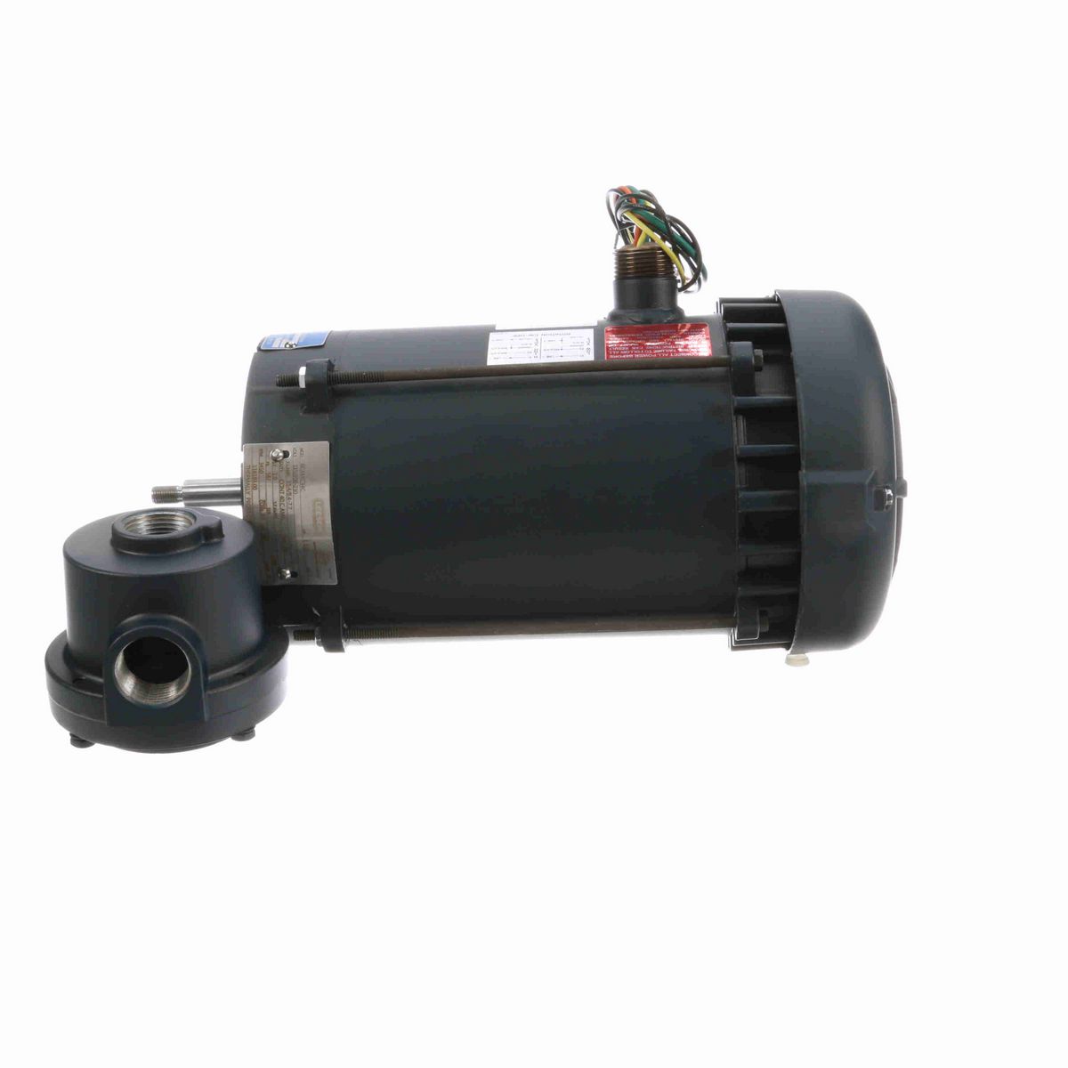 LEESON Explosion Proof Motor, 1.50 HP, 1 Ph, 60 Hz, 115/208-230 V, 3600 RPM, 56J Frame, EPFC - 116183.00