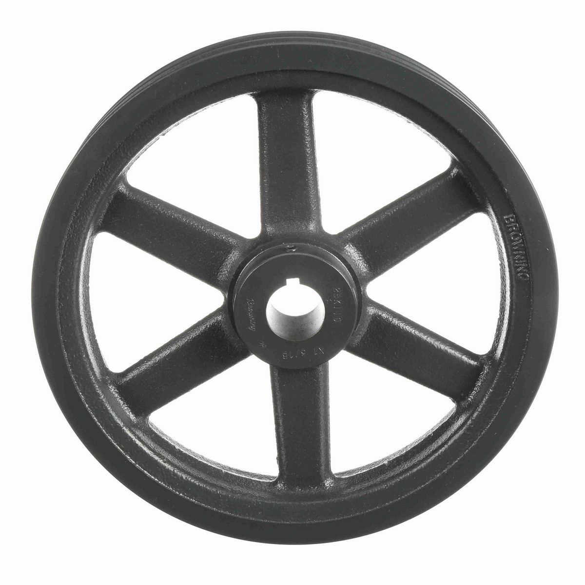 Browning 2 Groove Cast Iron FHP - Finished Bore Sheave - 2BK110X 1 3/16