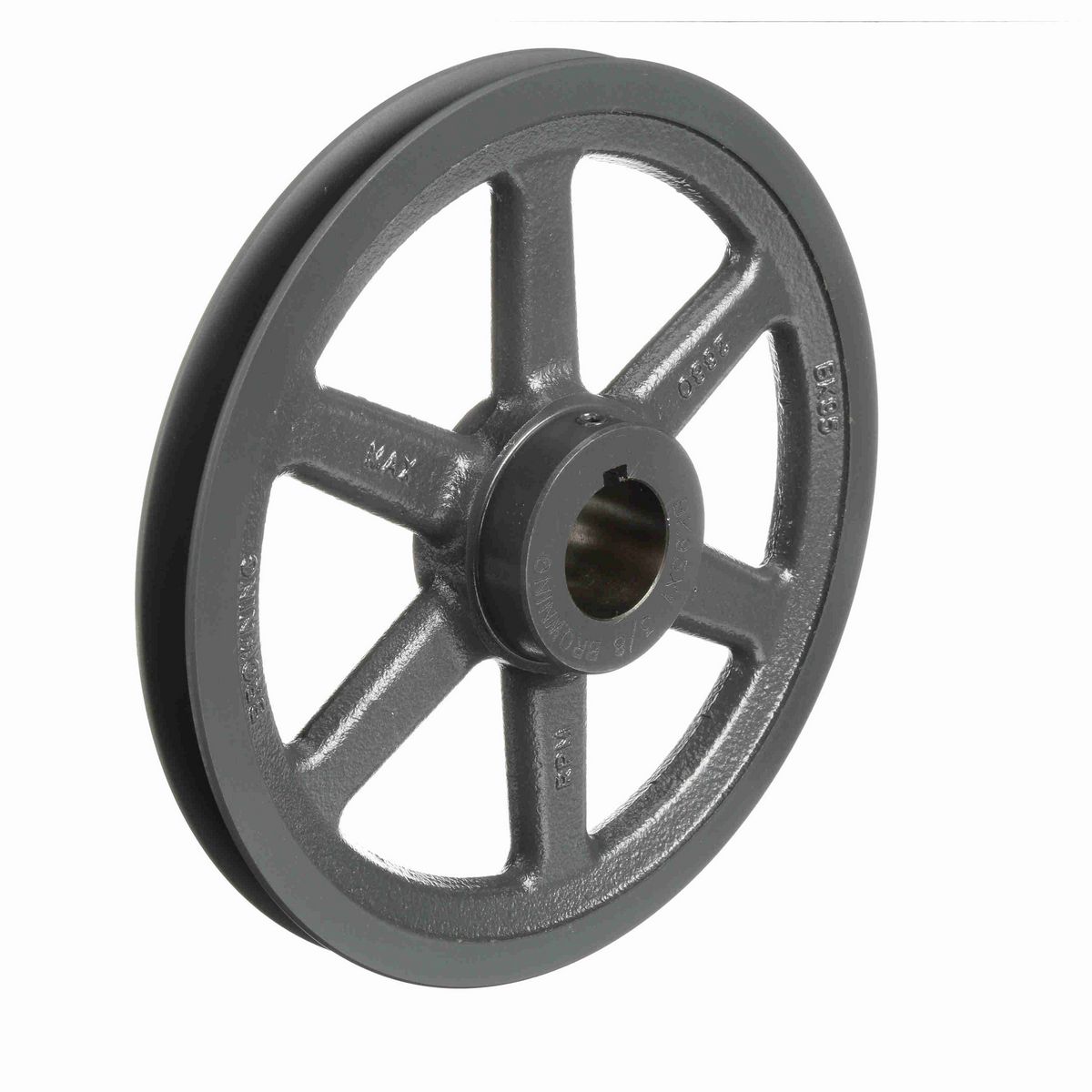 Browning 1 Groove Cast Iron FHP - Finished Bore Sheave - BK95X 1 3/8