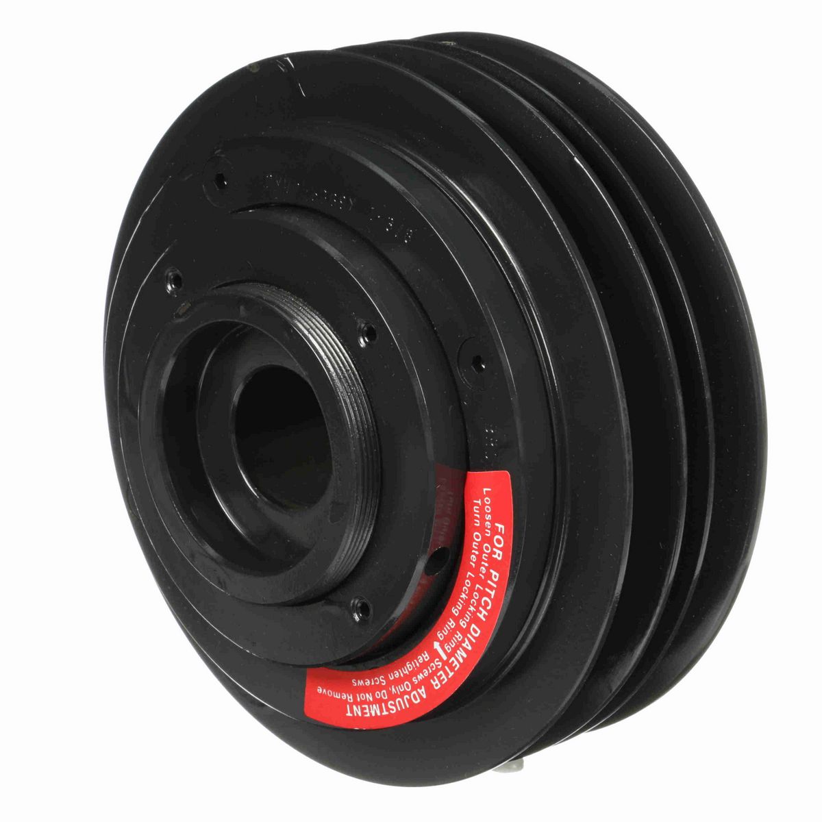 Browning 2 Groove Cast Iron Finished Bore Multiple Variable Pitch Sheave - 2MVP55B69X 1 3/8