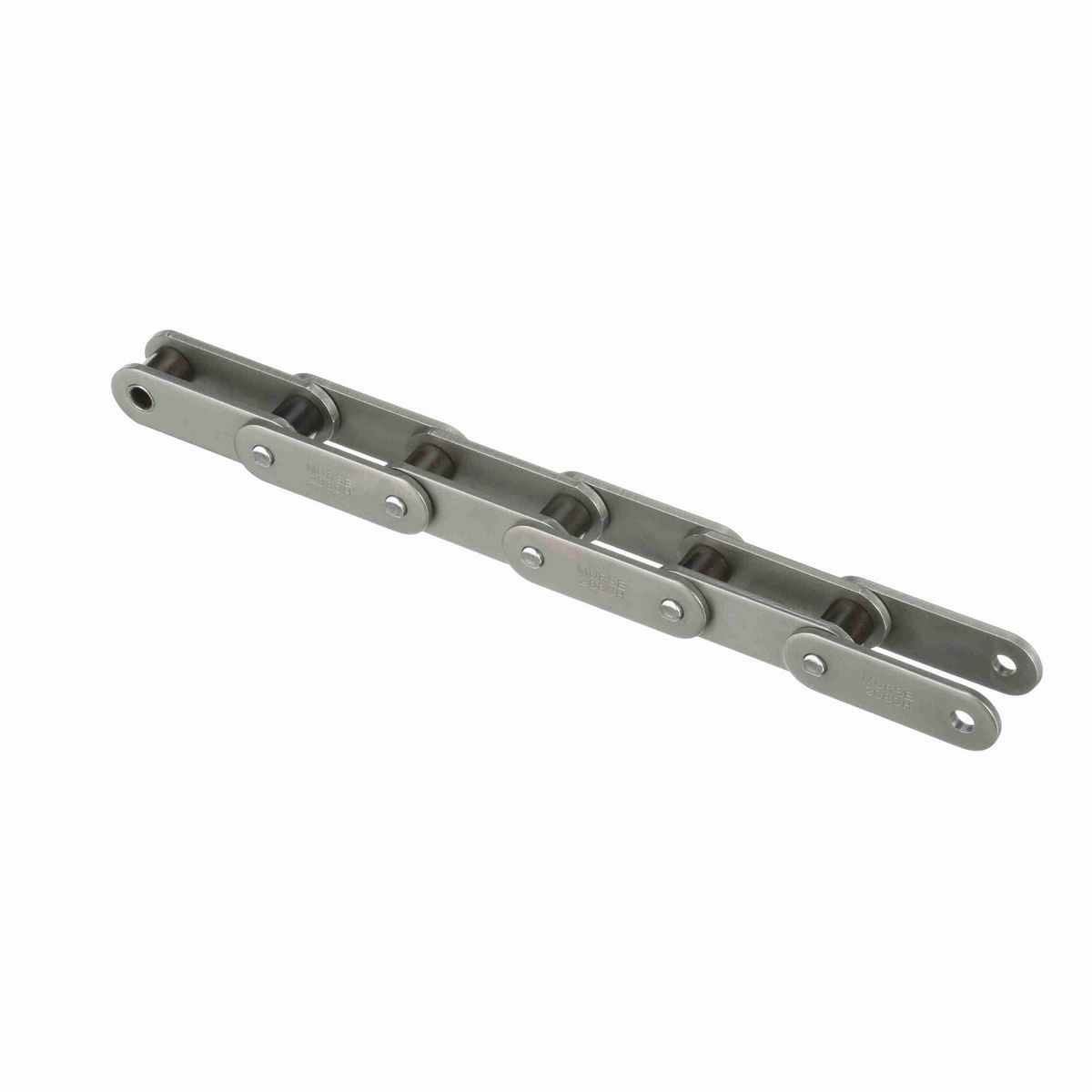 Morse Double Pitch Roller Chain - Riveted Standard Roller Design - C2080HR 10FT