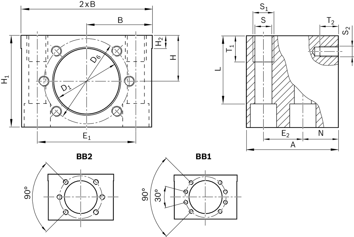 Корпус Bosch Rexroth MGD [R150670051]