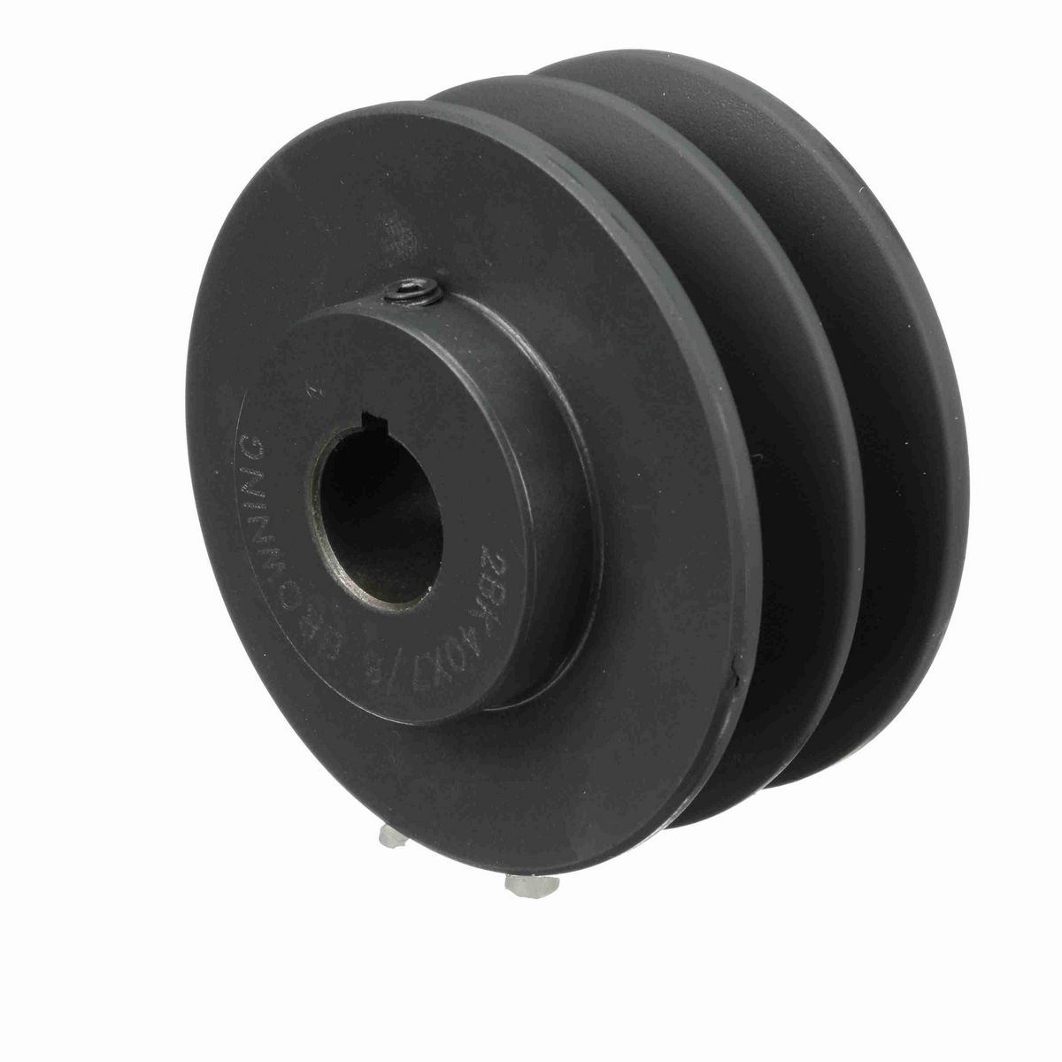 Browning 2 Groove Cast Iron FHP - Finished Bore Sheave - 2BK40X7/8