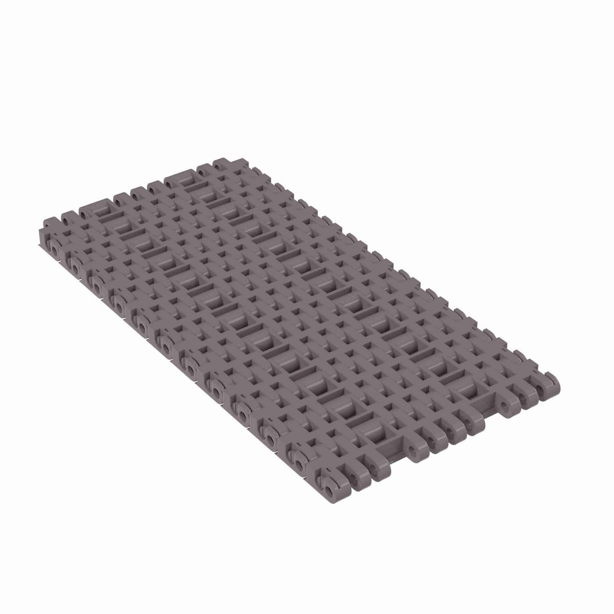 Rexnord 7706 Straight Running Flush Grid, Material: Brown High Performance, Width: 6in, Pitch: 1in - 81416343