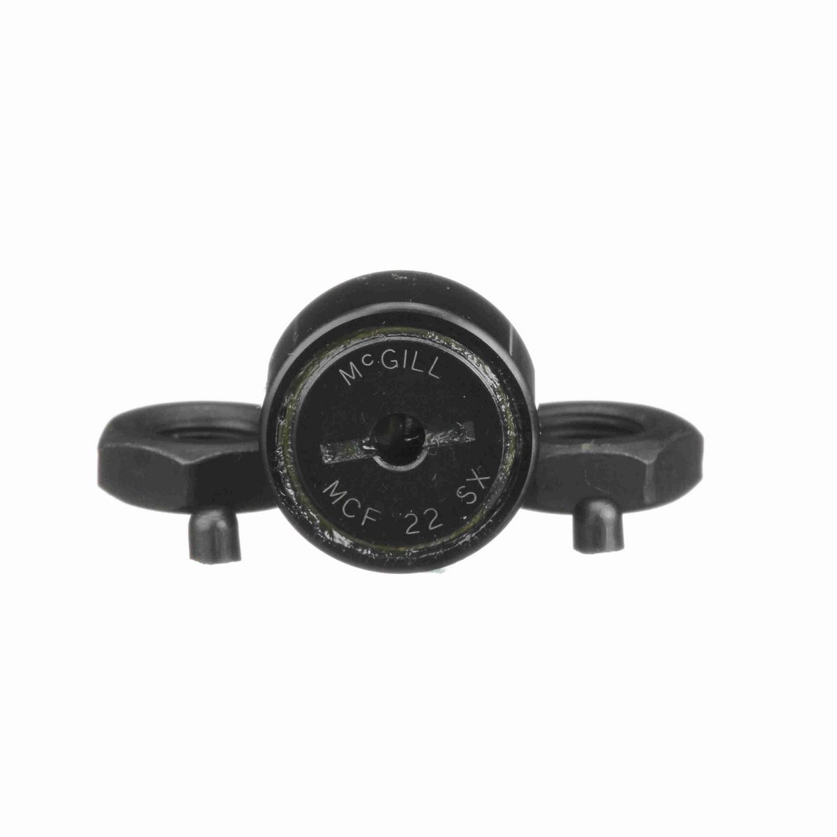 Опорный ролик с цапфой McGill CAMROL MCF 22 SX, цилиндрический, с уплотнением, со шлицем под отвёртку, метрический