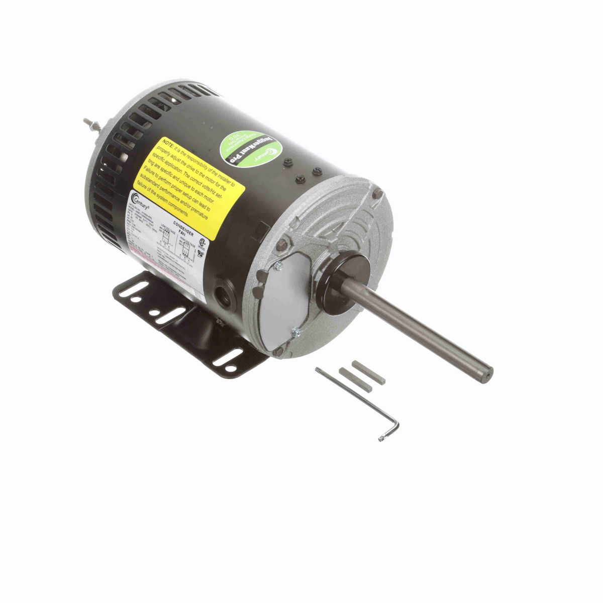 Century JuggerNaut® Pro Condenser Fan Motor, 0.75 HP, 3 Ph, 60 Hz, 230/460 V, 1200 RPM, 56HZ Frame, OPAO - H1056A-PRO