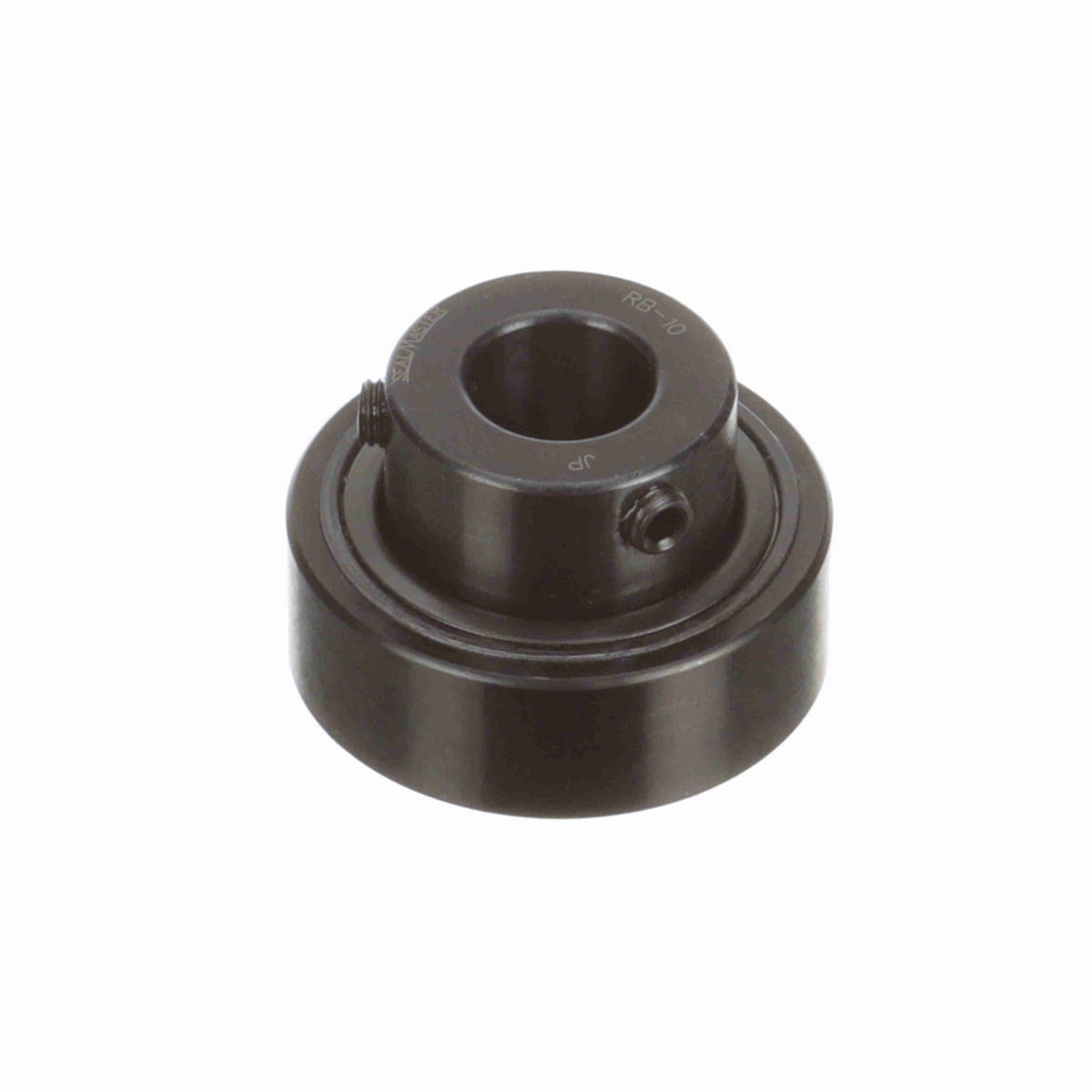Sealmaster Mounted Insert Only Ball Bearing - 52100 Bearing Steel, Black Oxided - Setscrew Lock - RB-10