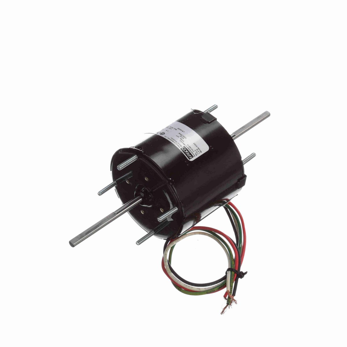 FASCO Fan and Blower Motor, 1/40 HP, 1 Ph, 60 Hz, 115 V, 3000 RPM, 2 Speed, 3.3" Diameter, TEAO - D205