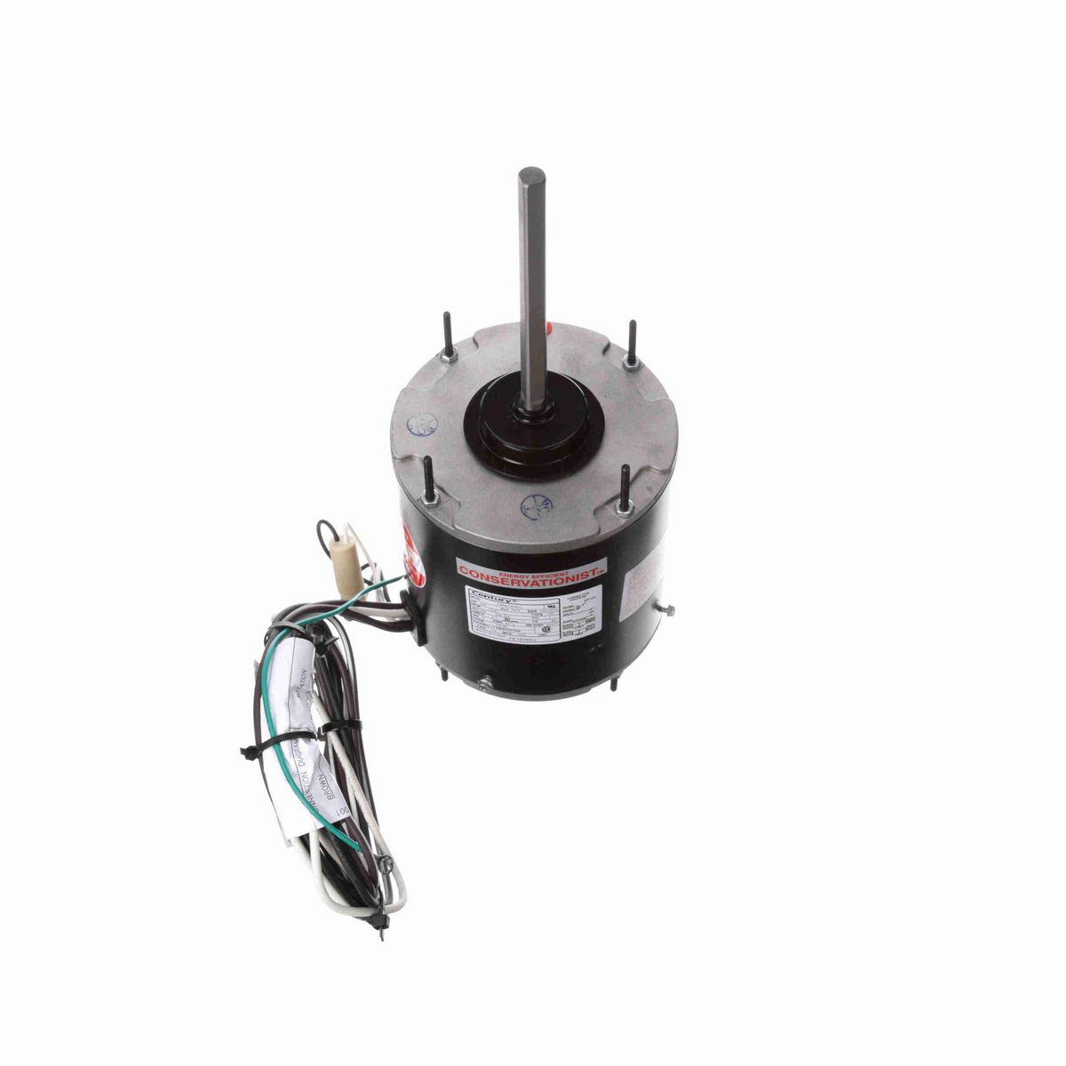 Century HEATMASTER® ULTRA Condenser Fan Motor, 3/4 HP, 1 Ph, 60 Hz, 230 V, 1075 RPM, 1 Speed, 48 Frame, TEAO - FE1076SU