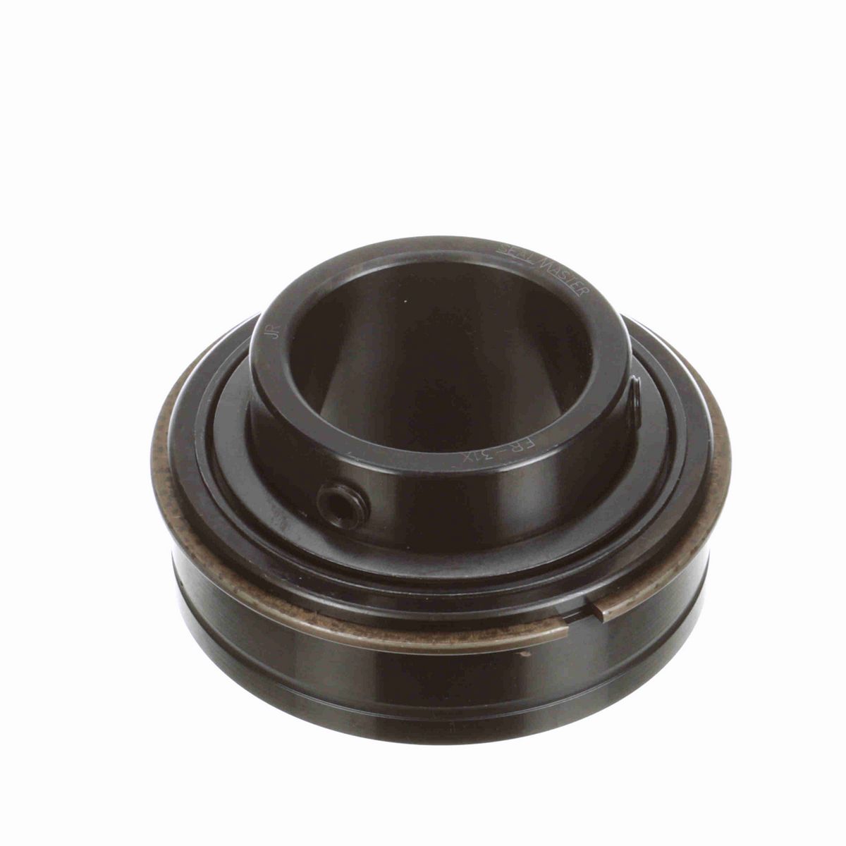 Sealmaster Mounted Insert Only Ball Bearing - 52100 Bearing Steel, Black Oxided - Setscrew Lock - ER-31X