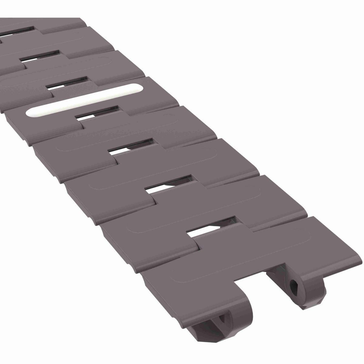 Rexnord 880TAB RubberTop® Side-flexing RubberTop®, Material: Brown High Performance, Width: 3.25in, Pitch: 1.5in - 81415941