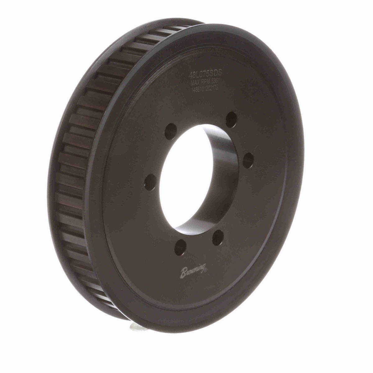 Browning Steel Bushed Bore Gearbelt Pulley - 48L075SDS