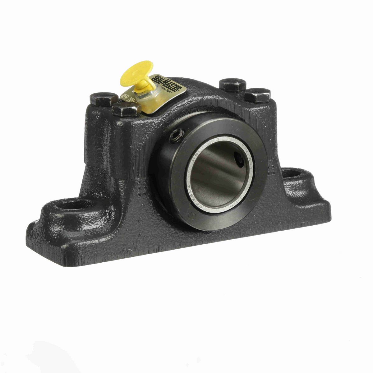 Sealmaster Mounted Cast Iron Two Bolt Pillow Block Tapered Roller - 52100 Bearing Steel - Double Collar Mount Lock - RPB 104-2