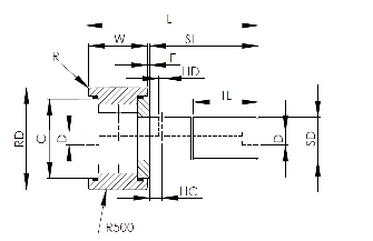 Опорный ролик McGill MCFD 80-B [504663]